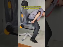 Kursi tipe sederhana 360 kursi kantor berputar dengan penyesuaian tinggi