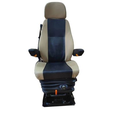 Beli Kursi suspensi truk hitam beige dengan fungsi pemanasan ventilasi online manufacture