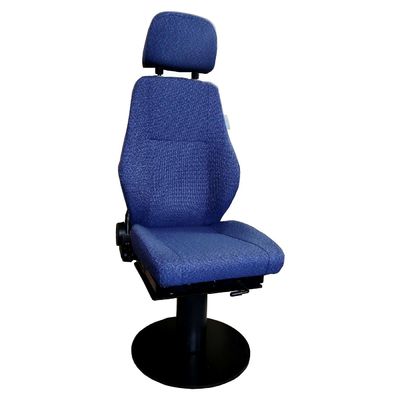 Beli Cruise Mechanical Suspension Seat Overhead Crane Seats Blue Leather online manufacture