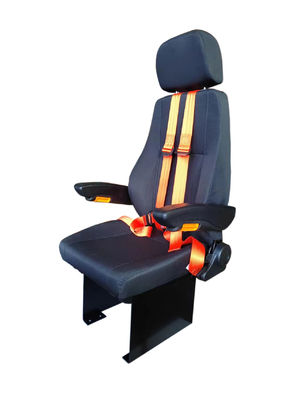 Beli Tidak ada suspensi Simulator Kursi Hitam PU Kulit Kursi mekanik online manufacture