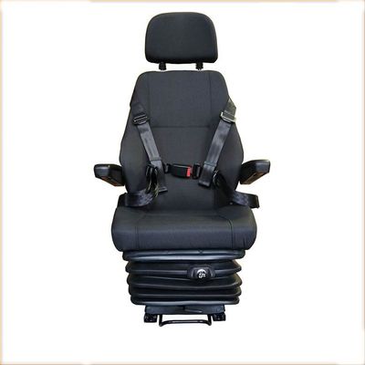 Kendaraan konstruksi Mechanical Seats Fabric Air Ride Seats Untuk Semi Truck