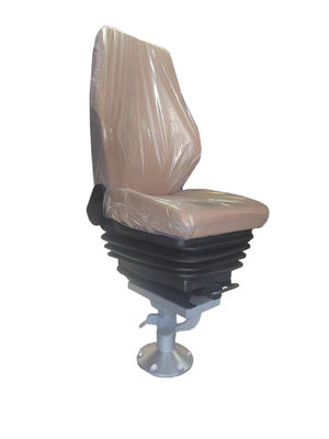 Aluminium Base Marine Pilot Seat Yacht Kecil Static Seat 360 derajat Rotasi