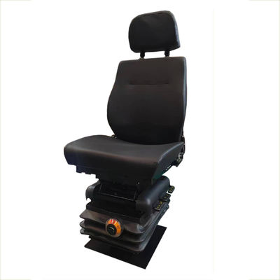 Man Truck Driver Seat M801 Mechanical Suspension Seat PU Kulit Disesuaikan