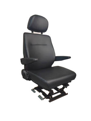 Kursi Pertambangan Konstruksi Hitam PU 960mm-1020mm Kursi Pengemudi
