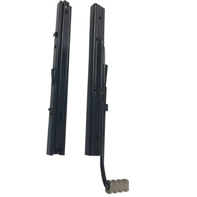 Mobil Single Lock Slide Way Dipasang ulang Kendaraan Sliding Rail Seat Aksesoris