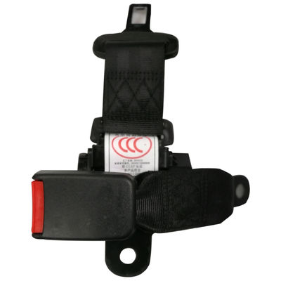 Heavy Duty Seat Belt Retractable Truk 2 Titik Seat Belt Hitam
