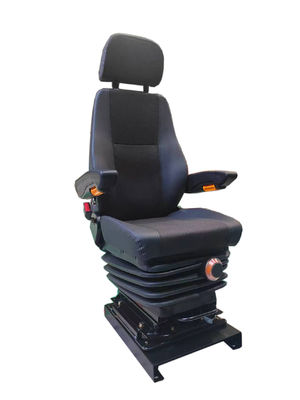 Kursi Lokomotif PU Hitam Kursi Berputar Kereta Api Air Ride Dengan Rail Sliding