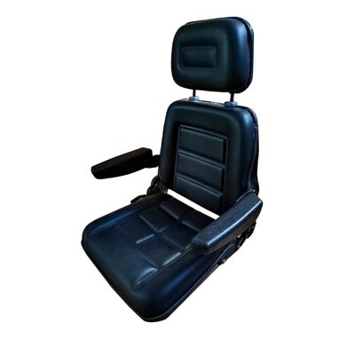 400mm Atau 360mm Backrest Penggantian Kursi Forklift Kursi Traktor Dengan Armrest
