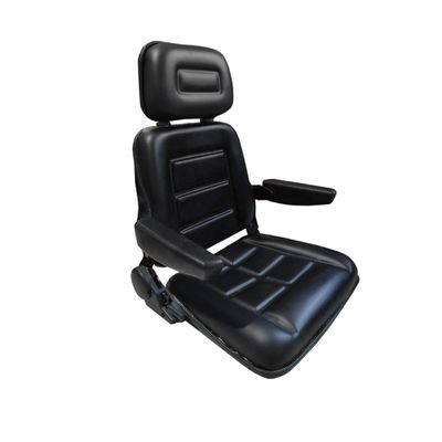 PVC Universal Penggantian Forklift Seat nyaman Ergonomis Forklift Seat