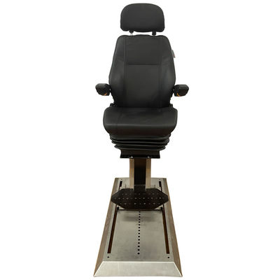 Slide Rail Marine Air Ride Seat Kulit Marine Shock Absorbing Seat