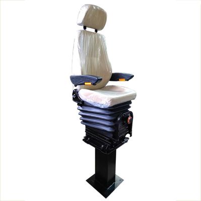 M801 Air Suspension Boat Seat Disesuaikan Boat Driver Seat Beige Grey